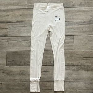 Skims Olympic Team USA Capsule Ribbed Soft Lounge Leggings- Size M